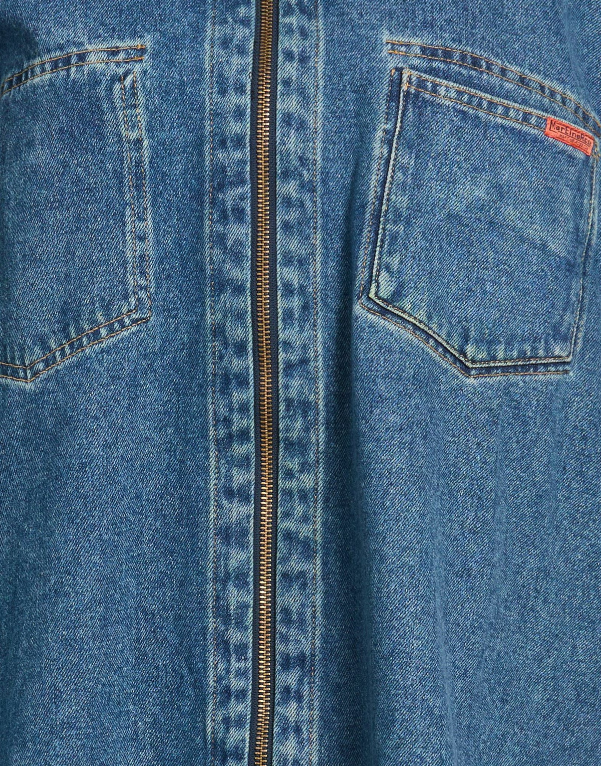 Martine Rose Womens Denim outerwear in Blue