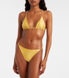 Jade Swim Via triangle bikini top