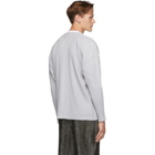 Homme Plisse Issey Miyake Grey Basics Cardigan