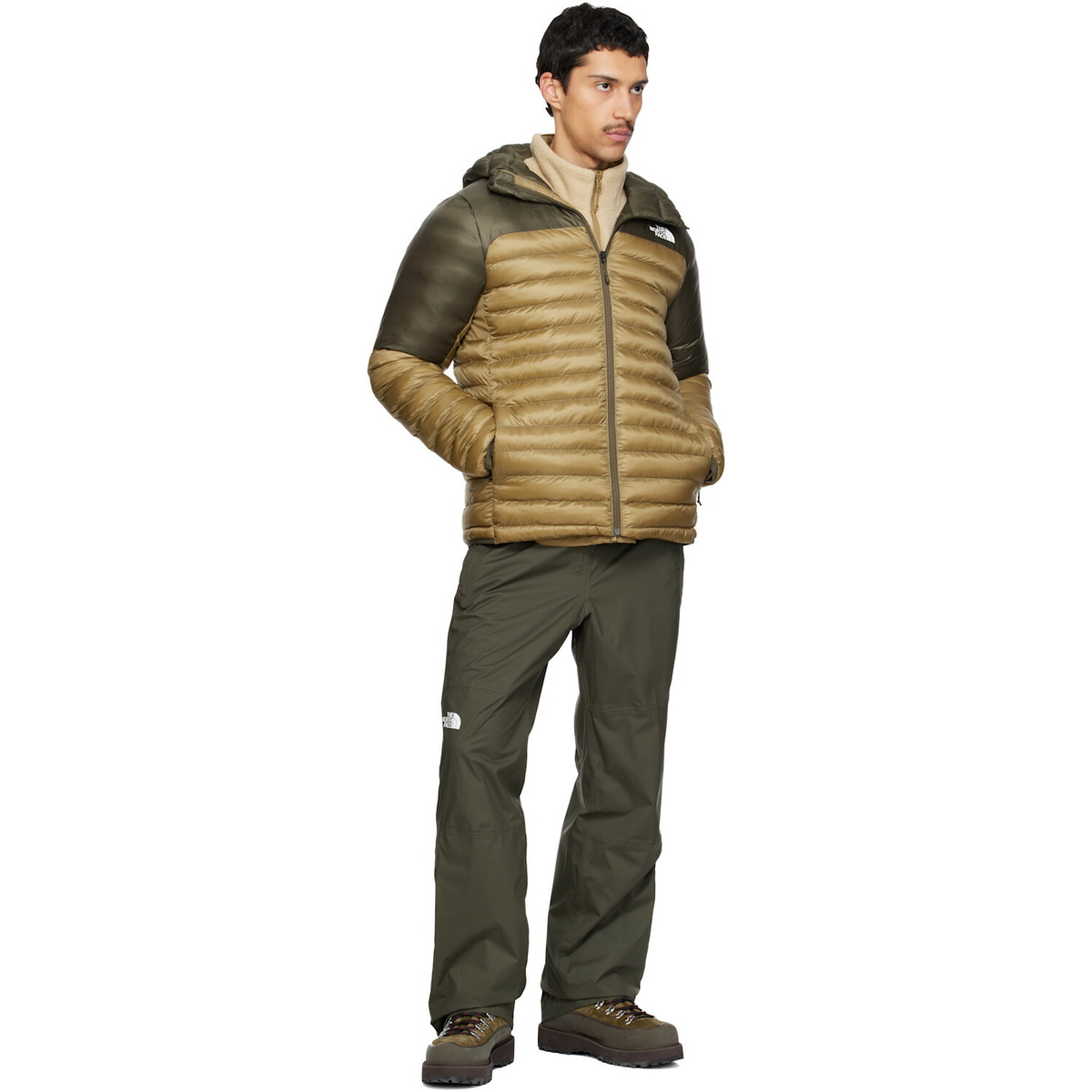 The North Face Khaki Terra Peak Hoodie Jacket