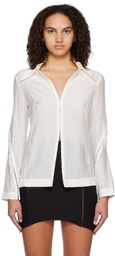 Anna October White Grace Shirt
