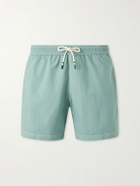 Hartford - Slim-Fit Mid-Length Swim Shorts - Green