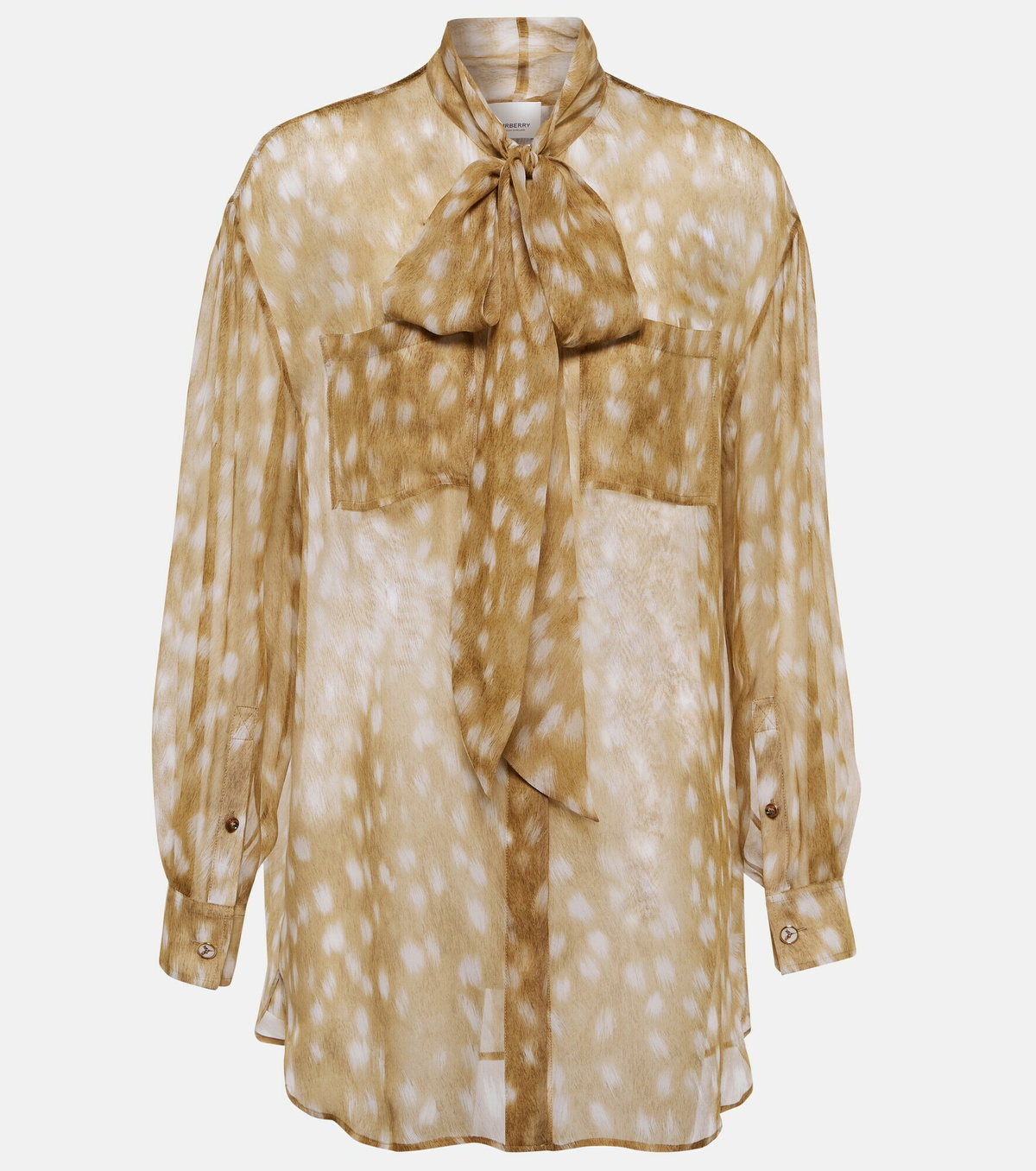 Burberry 2024 print blouse