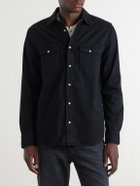 Mr P. - Western Denim Shirt - Black