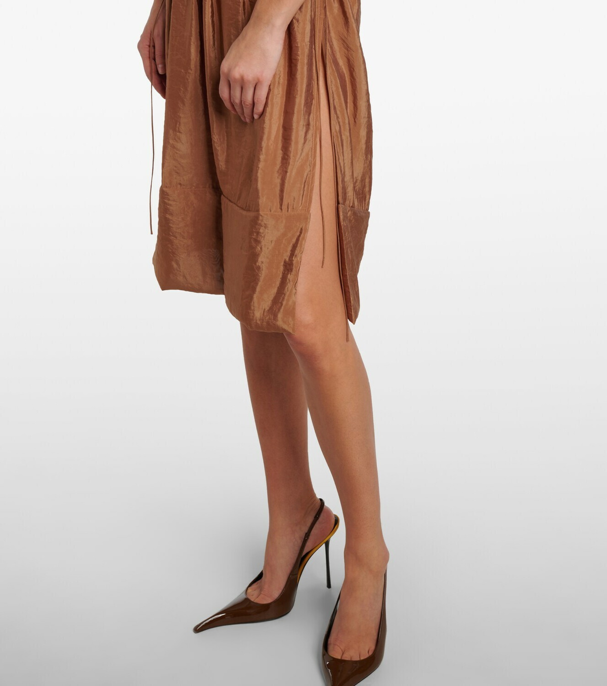 Saint Laurent Jersey midi dress