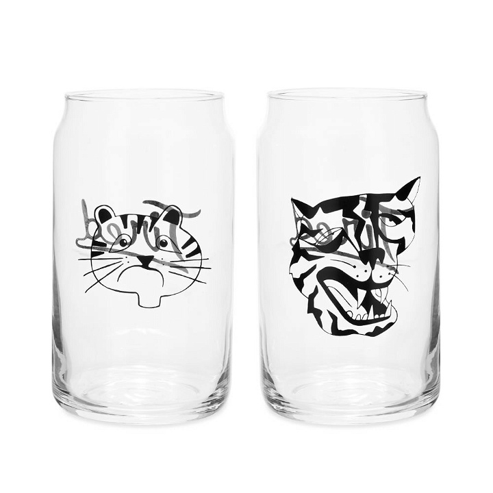 Photo: Tired Skateboards The Rounders Beer Glass Set - 2 Pack
