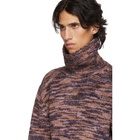 Sies Marjan Multicolor Silk and Wool Turtleneck