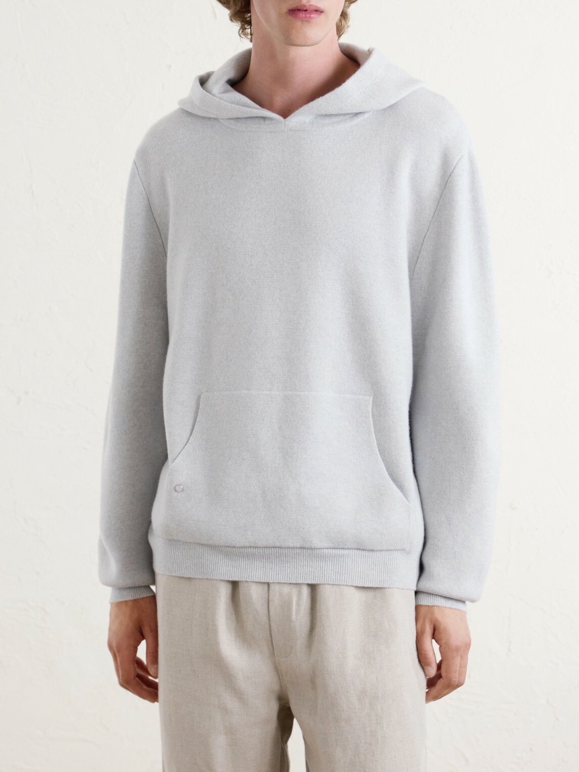 God's True Cashmere - Cashmere Hoodie - Gray