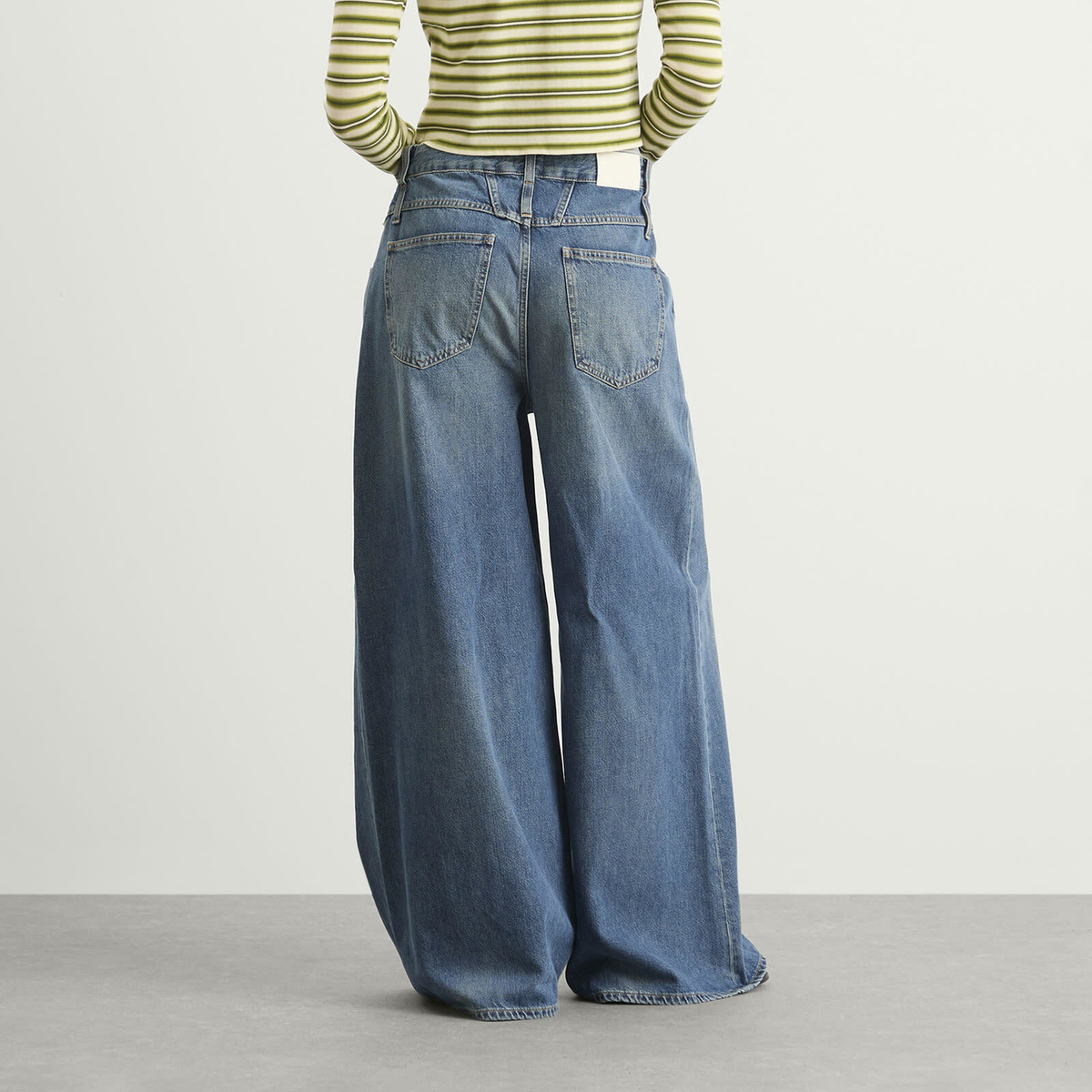 Closed Women's Zoya-X Wide Leg Jeans in Dark Blue