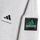 Adidas EQT Crew Sweatshirt in Light Grey Heather