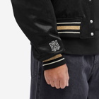 AMIRI Men's Resort Club Souvenir Varsity Jacket in Black