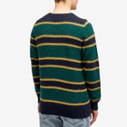 Howlin by Morrison Men's Howlin' Absolute Belter Stripe Jumper in Navy