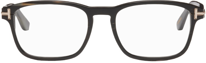 Photo: TOM FORD Black Private Collection Horn Glasses