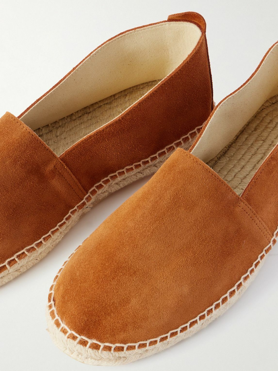 Anderson & Sheppard - Suede Espadrilles - Brown