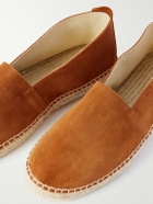 Anderson & Sheppard - Suede Espadrilles - Brown