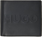 Hugo Black Embossed Wallet