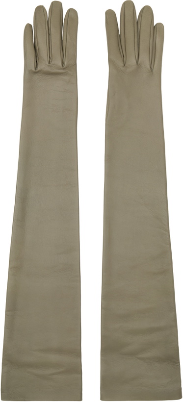 Photo: The Row Gray Simon Gloves