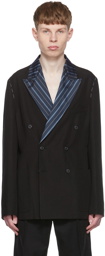 Maison Margiela Black Viscose Blazer