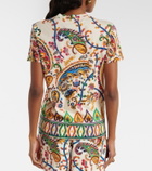 Etro Paisley cotton T-shirt