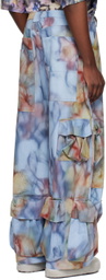 Collina Strada Blue Garden Cargo Pants