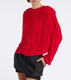 Magda Butrym Gathered top