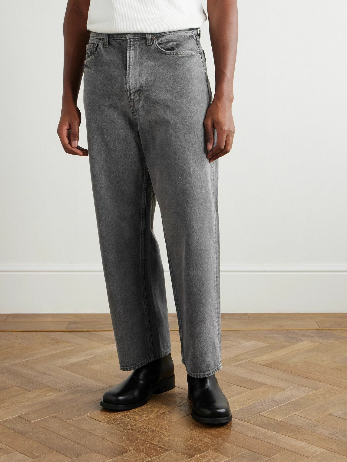A.PRESSE - Tapered Jeans - Gray A.PRESSE