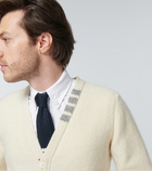 Thom Browne - 4-Bar wool and mohair cardigan