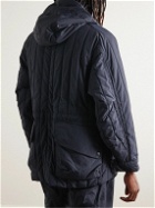 Norbit by Hiroshi Nozawa - Nylon and Cotton-Blend Hooded Jacket - Blue