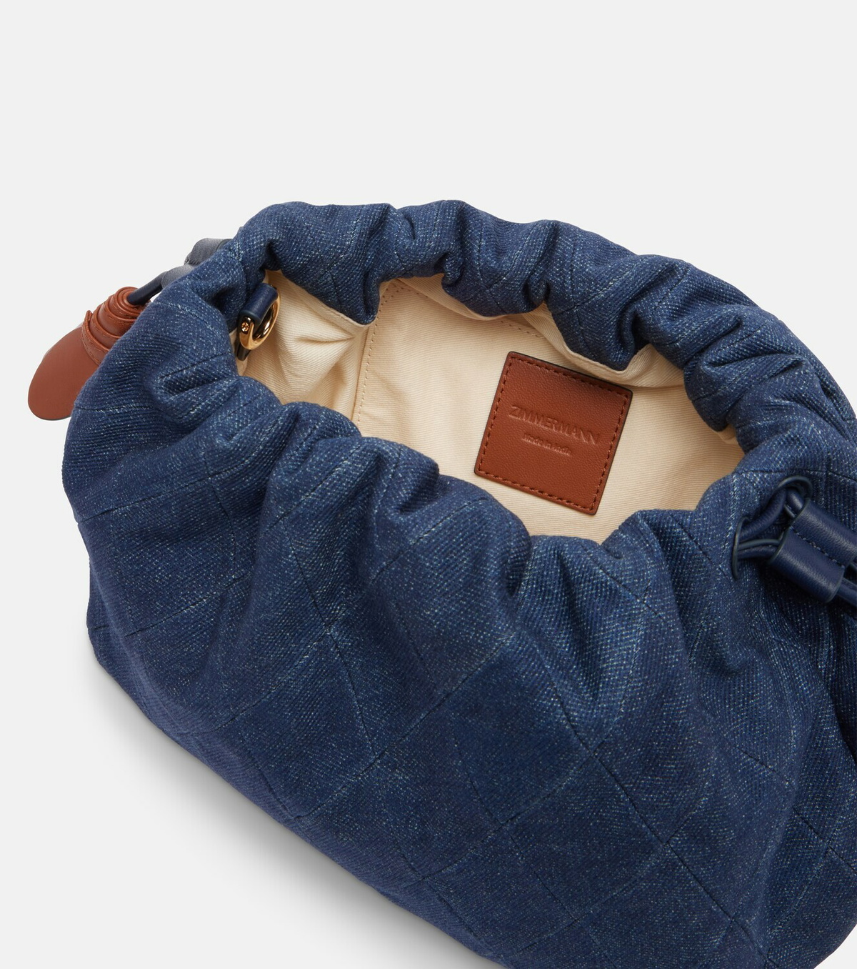 Zimmermann Cloud 91 Small denim clutch