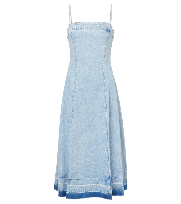 Simkhai Cici denim midi dress Simkhai Simkhai Cici denim midi dress Simkhai