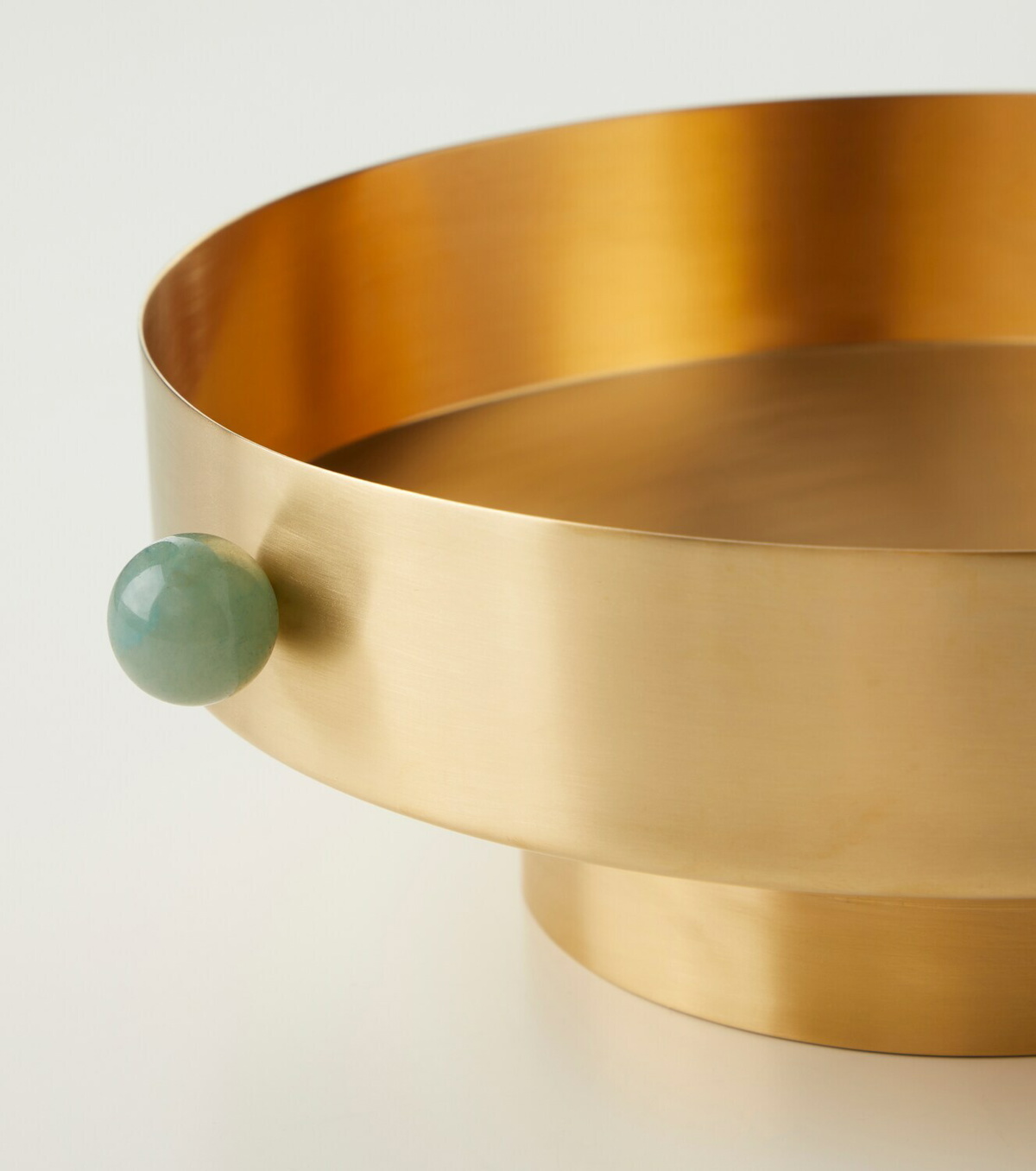 Natalia Criado Gold-plated fruit bowl