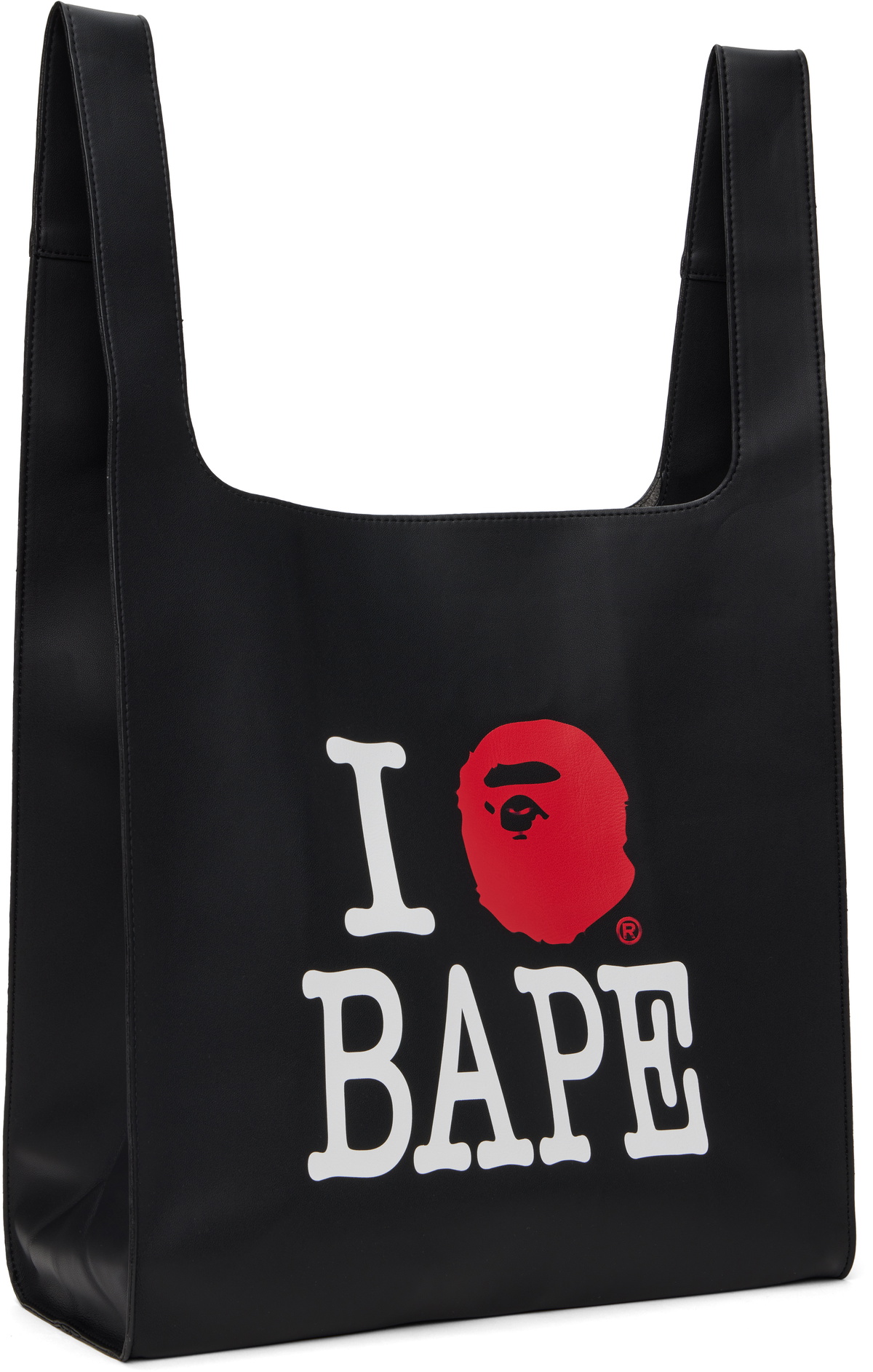 BAPE Black 'I Love BAPE' Tote