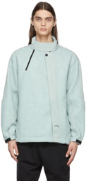 A-COLD-WALL* Green Bias Fleece Jacket