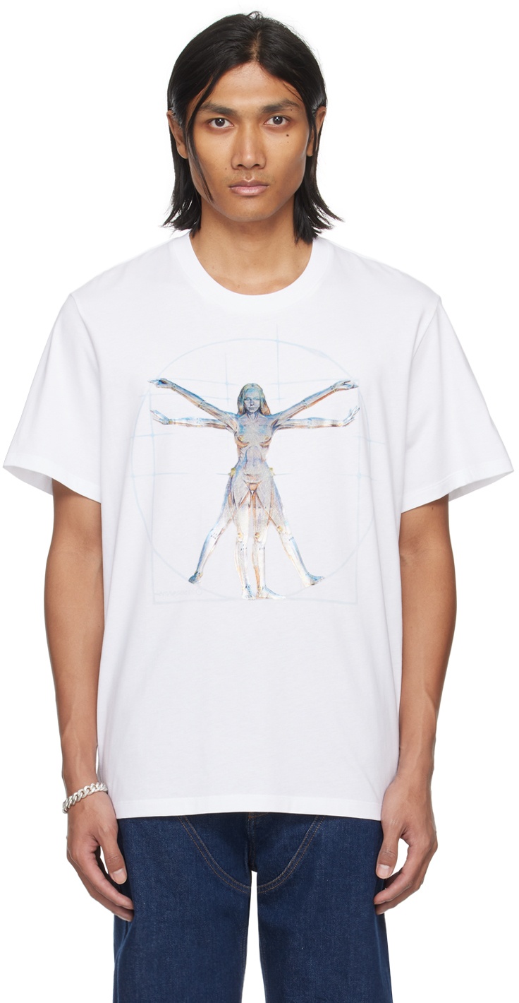 Photo: Stella McCartney White Vitruvian Woman T-Shirt
