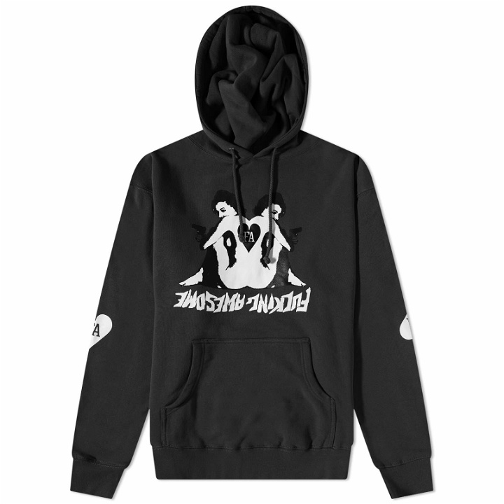 Photo: Fucking Awesome Men's Cards Hoody in Black