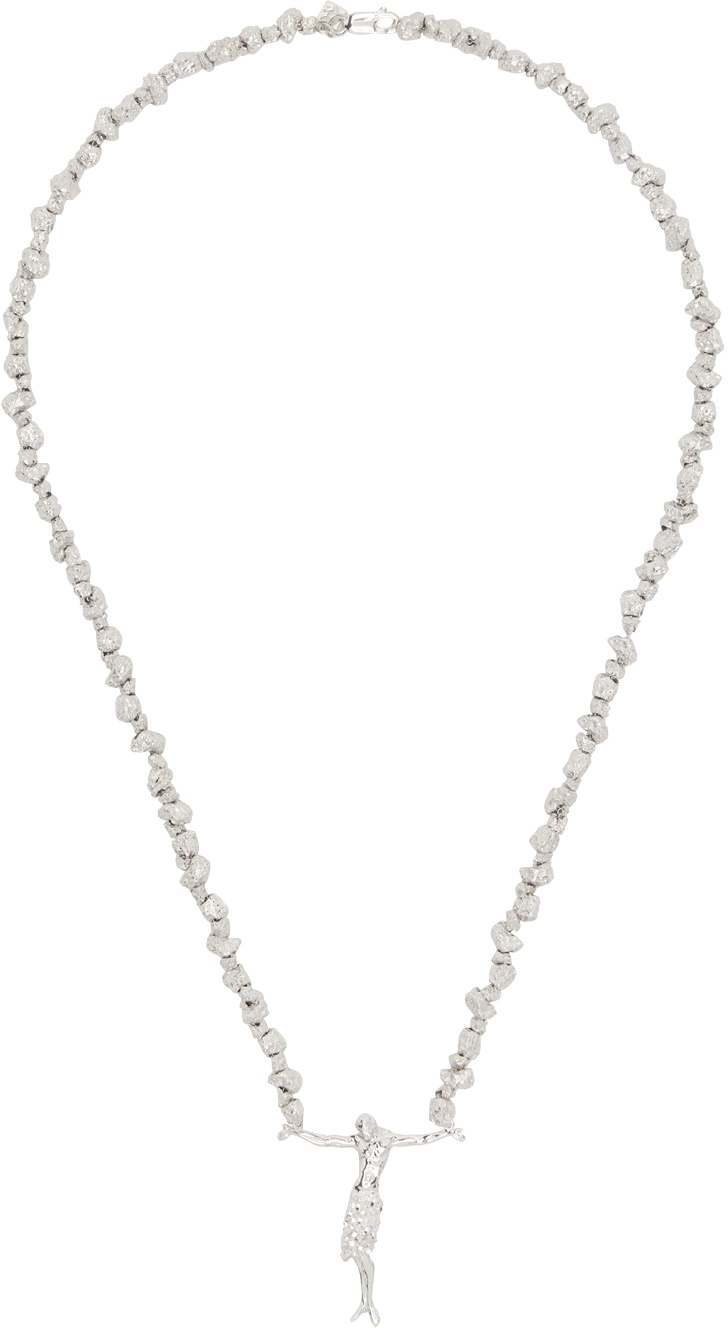 Veneda Carter SSENSE Exclusive Silver VC018 Necklace