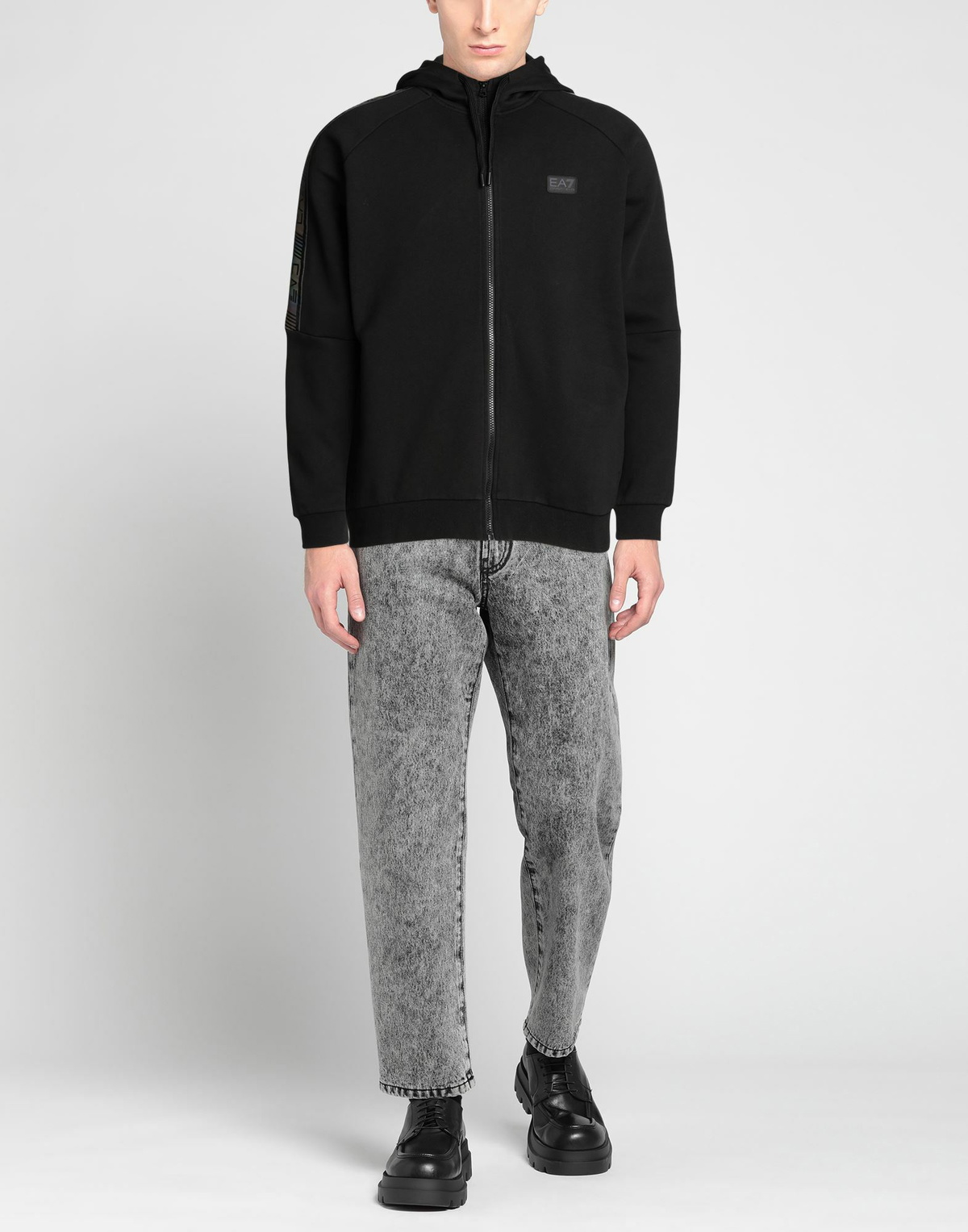 Ea7 Mens Sweatshirt in Black