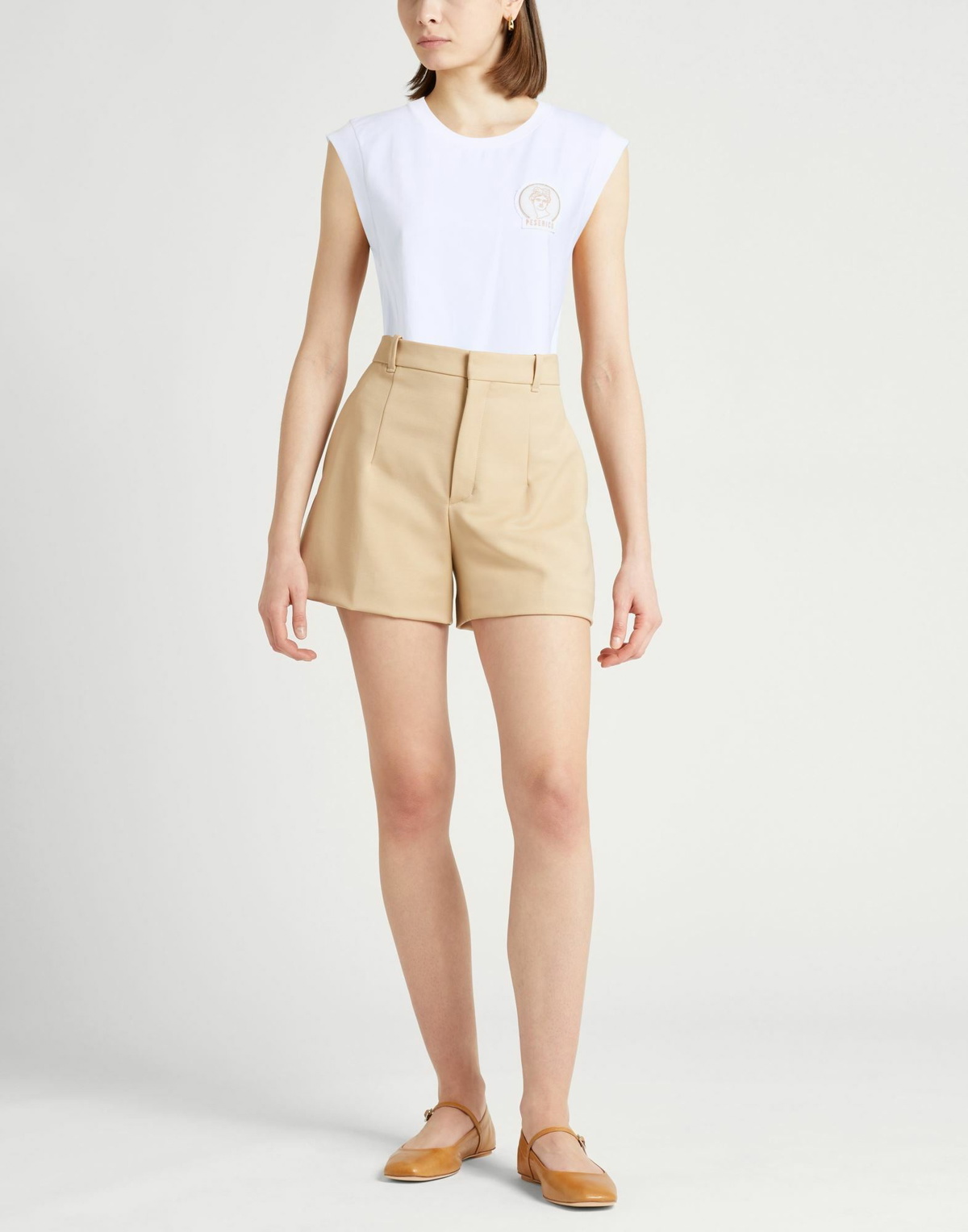 Peserico Womens T-shirt in White