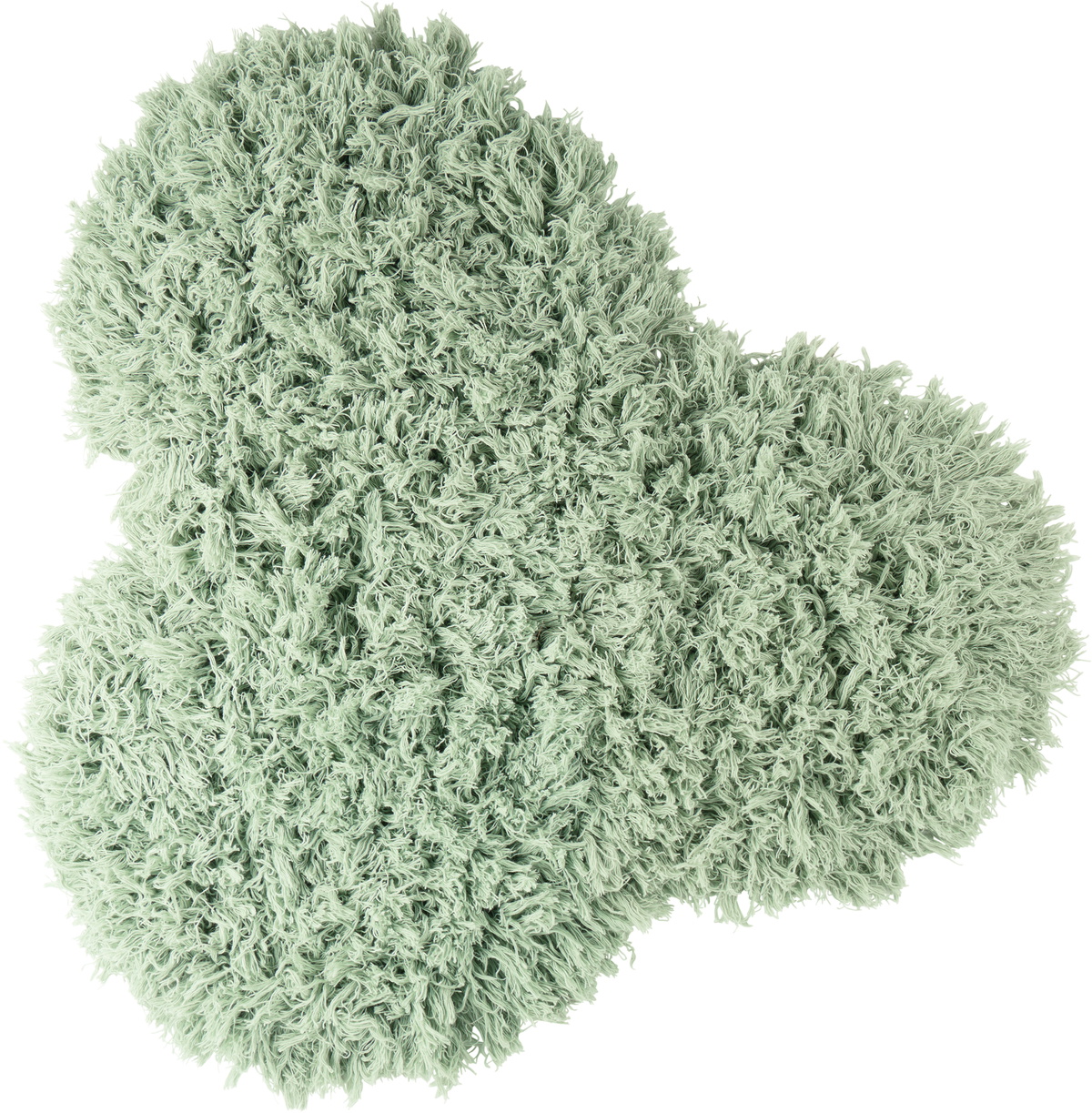 Mush Studios SSENSE Exclusive Blue Poof Shag Rug