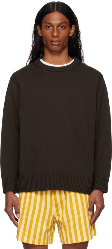 Photo: Bode Brown Juniper Sweater