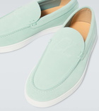 Christian Louboutin Varsiboat leather boat shoes