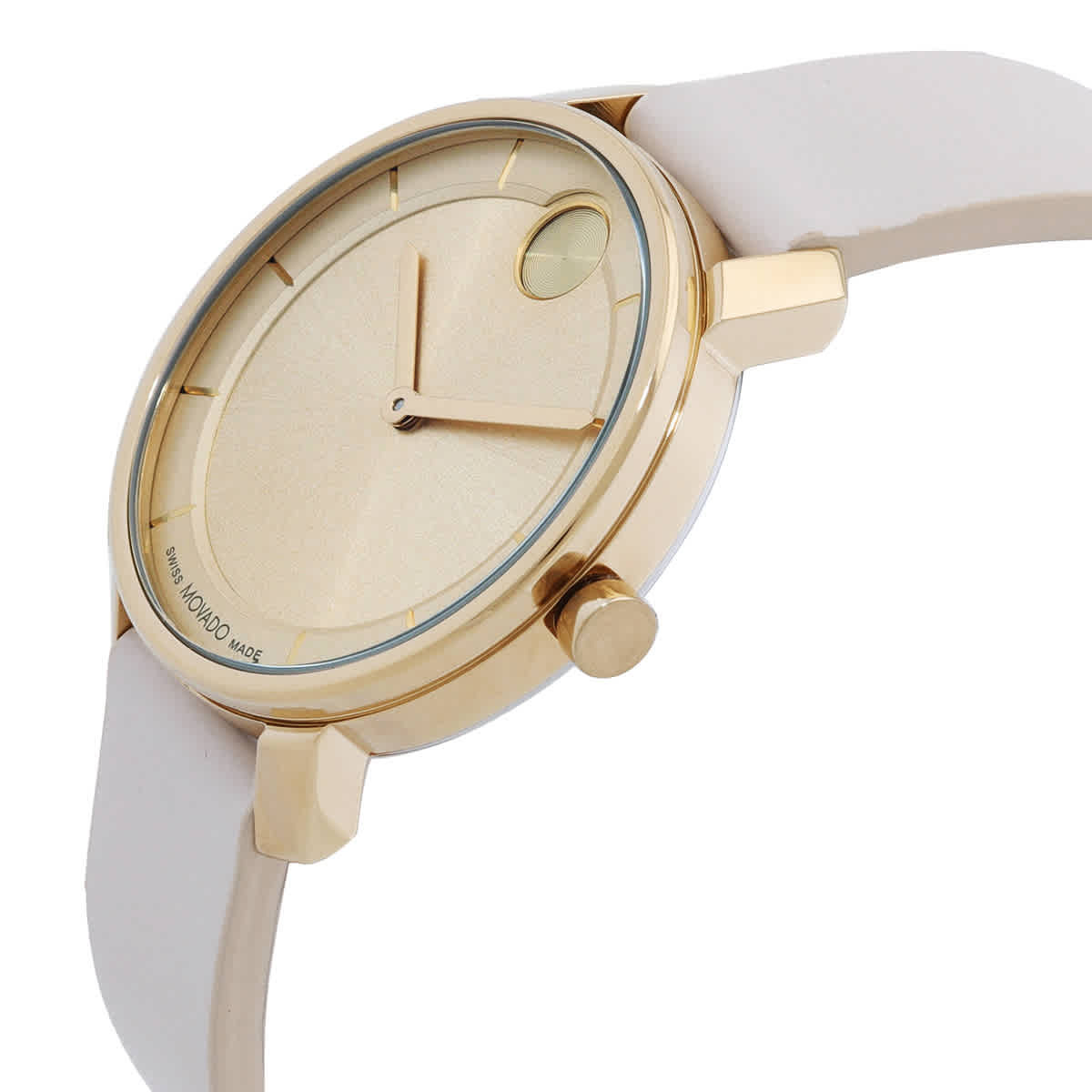 Movado Bold Access Quartz Gold Dial Ladies Watch 3600963 Movado