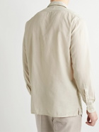 Massimo Alba - Cotton and Cashmere-Blend Voile Shirt - Neutrals