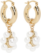 Shrimps Gold Pearl Dale Earrings