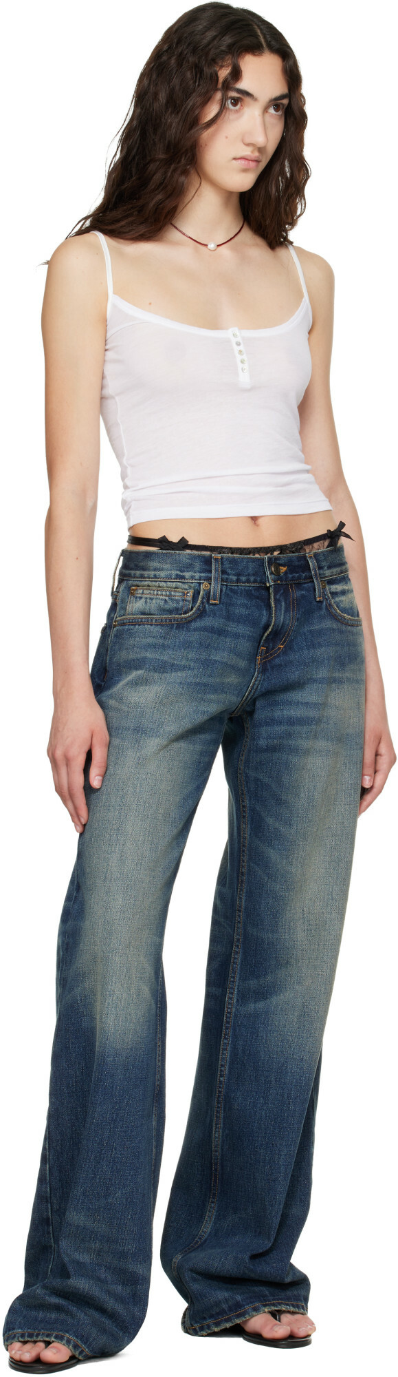 Raimundo Langlois Indigo Bootcut Jeans