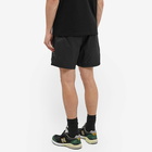 Pleasures Men's Refresh Nylon Active Short in Black