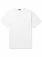 Acne Studios - Nash Logo-Appliquéd Cotton-Jersey T-Shirt - White