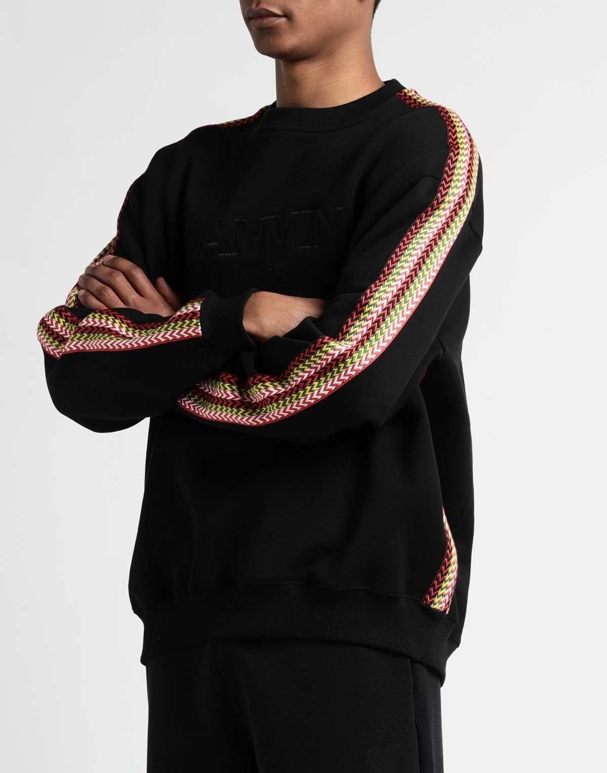 Lanvin Mens Sweatshirt in Black