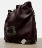 Roger Vivier Pilgrim Mini leather bucket bag