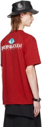UNDERCOVER Red Printed T-Shirt